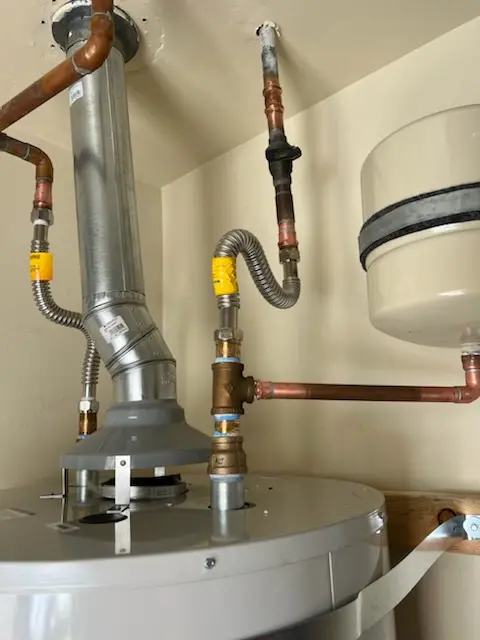 Water heater installation and plumbing repair in Amarillo